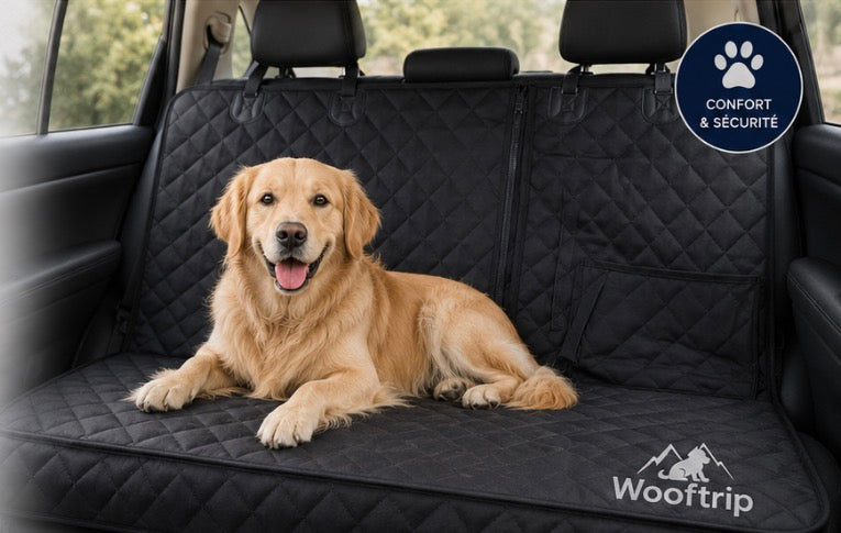 Housse de siège imperméable pour chien – CarProtect | Woof Trip™